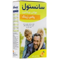 شربت مولتی ویتامین سانستول پلاس زینک روژین فارمد